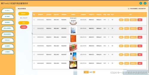 基于Web 2.0的Java JSP超市商品管理系统毕业设计指南——聚焦品牌管理模块